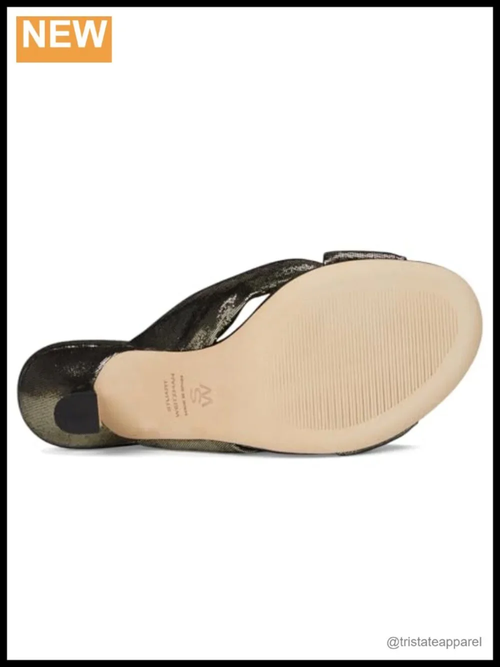 Stiletto Slide Sandal 75 Leather Slingback Slip On Dress Sandal